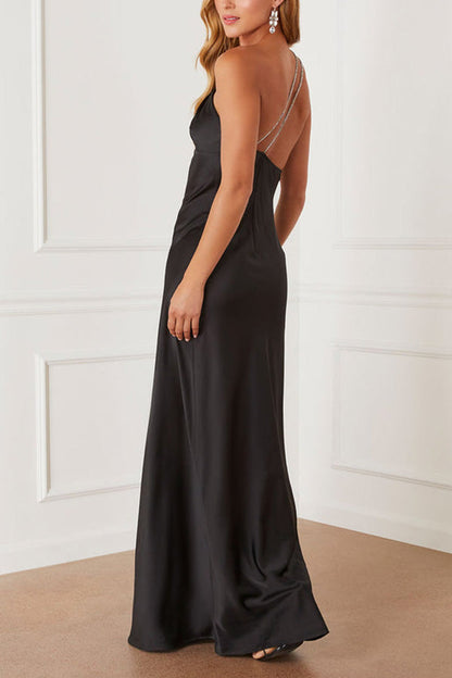 CD | Zaine rochie maxi cu un umăr
