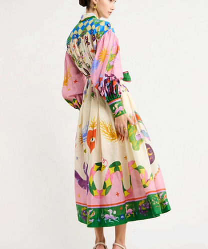 CD - Rochie maxi italiană