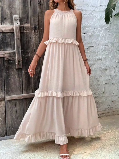 CD | Rochie maxi cu volane Effortless