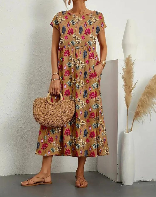 CD - Rochie florală fermecătoare