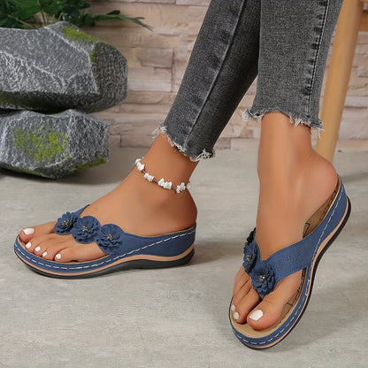 CD | | Sandale elegante și confortabile cu curele florale