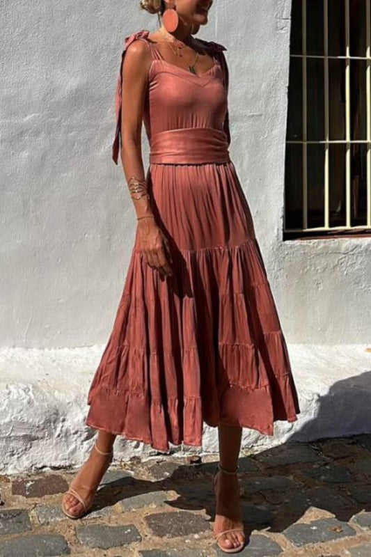 CD | Rochie midi cu țiglă Rocio