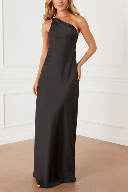 CD | Zaine rochie maxi cu un umăr