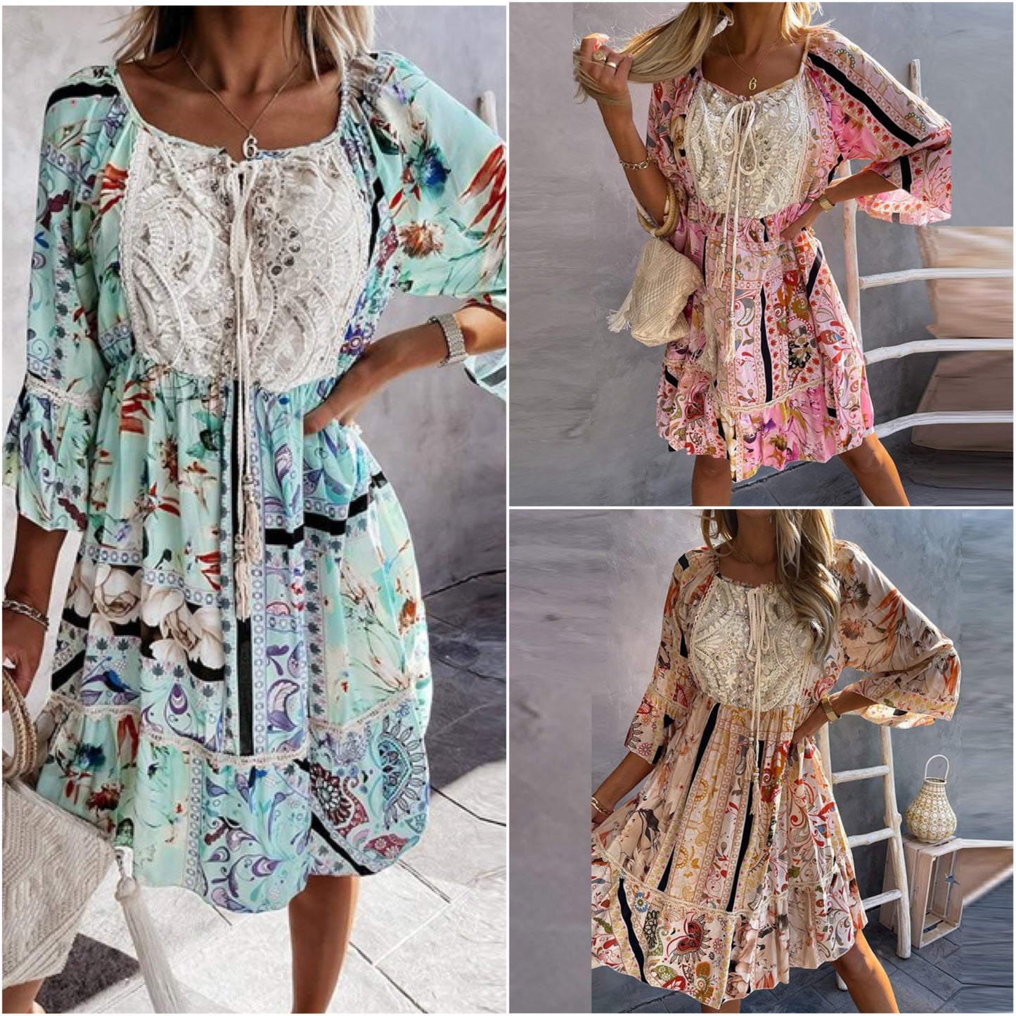 CD | "Leyla" Rochie boho