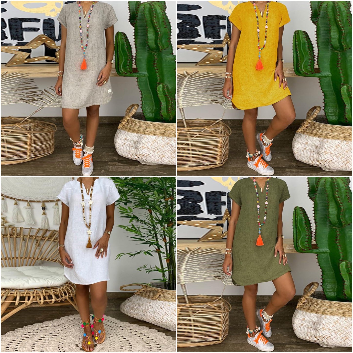 CD | "Melanie" Rochie casual de vară