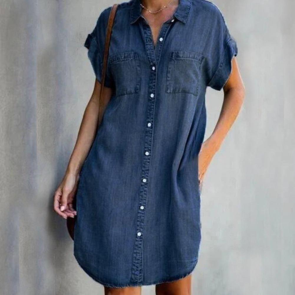 CD | "Eva" rochie de blugi de designer