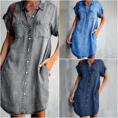 CD | "Eva" rochie de blugi de designer