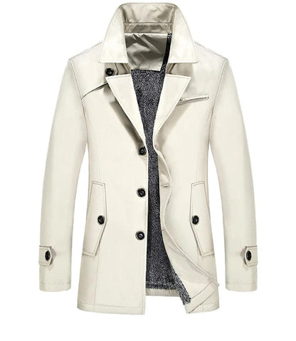 CD | Bărbați de moda trench coat