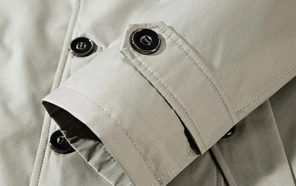 CD | Bărbați de moda trench coat