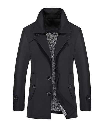CD | Bărbați de moda trench coat