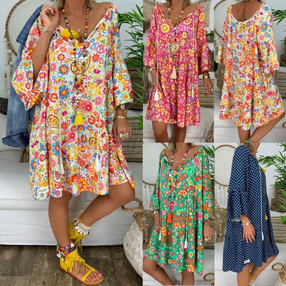 CD | "Sunny" rochie de designer boho