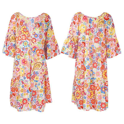 CD | "Sunny" rochie de designer boho