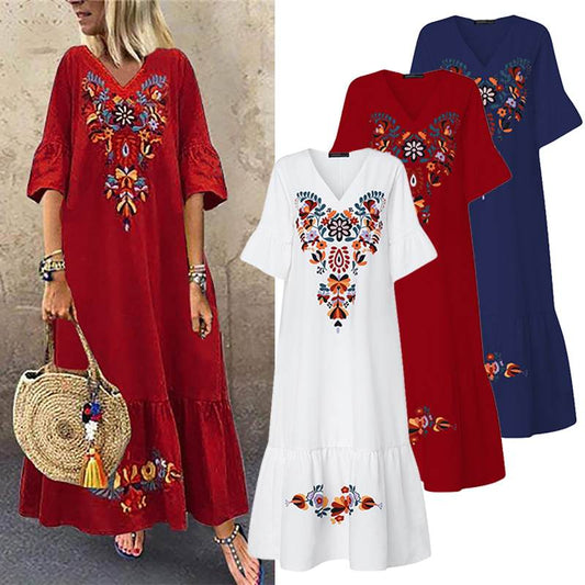 CD | "Rita" rochie boho maxi