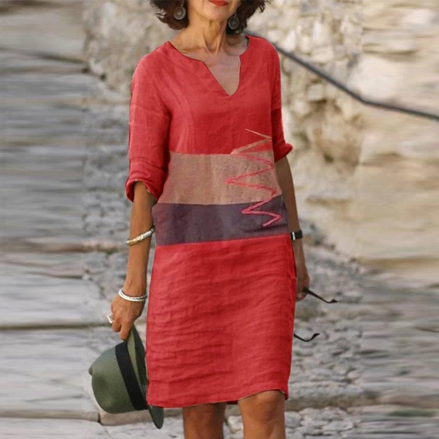 CD | "Liana" rochie de designer boho