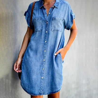 CD | "Eva" rochie de blugi de designer