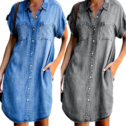 CD | "Eva" rochie de blugi de designer