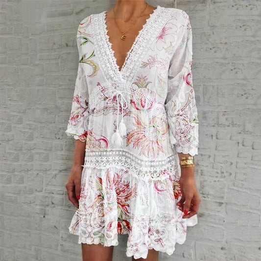 CD | "Lenora" rochie de designer boho