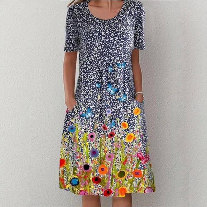CD | "Flora" rochie de vară de designer