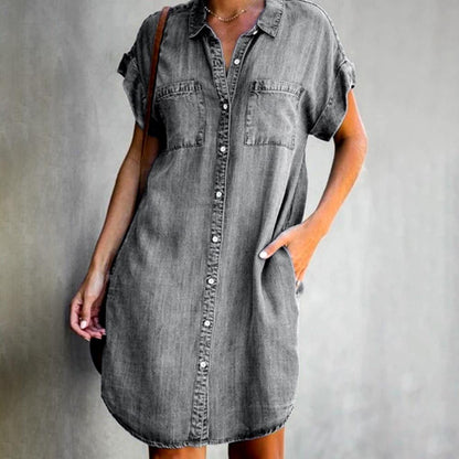 CD | "Eva" rochie de blugi de designer