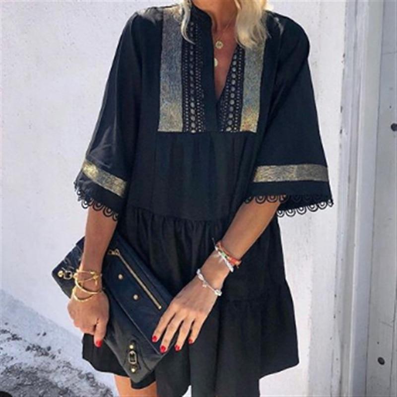 CD | "Liane" rochie de designer boho