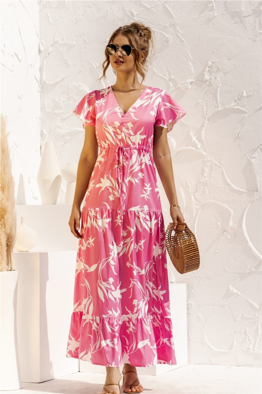 CD | "Kailani" Rochie maxi elegantă de designer