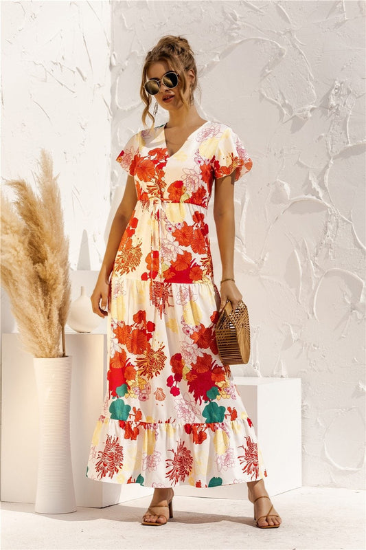 CD | "Kailani" Rochie maxi elegantă de designer