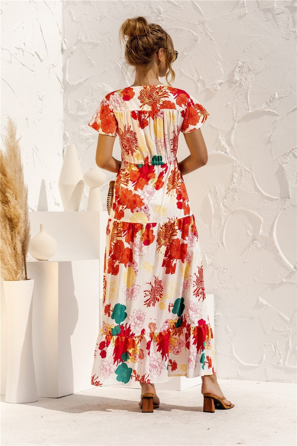 CD | "Kailani" Rochie maxi elegantă de designer