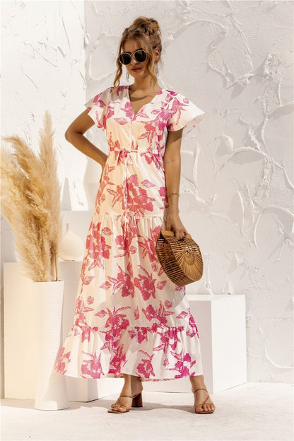 CD | "Kailani" Rochie maxi elegantă de designer