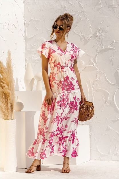 CD | "Kailani" Rochie maxi elegantă de designer