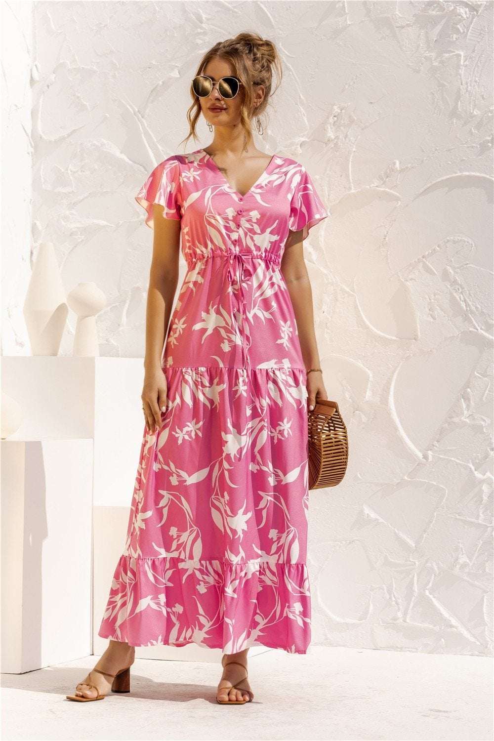 CD | "Kailani" Rochie maxi elegantă de designer