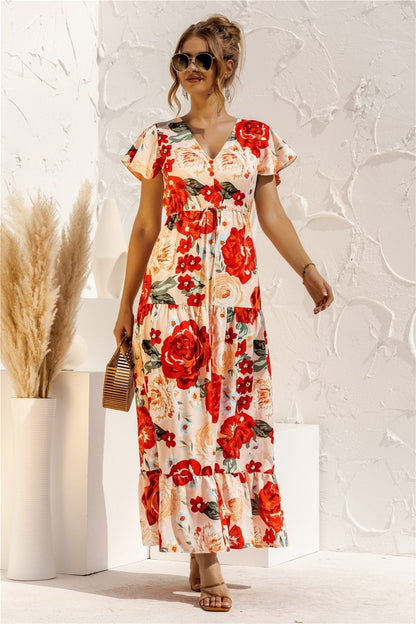 CD | "Kailani" Rochie maxi elegantă de designer