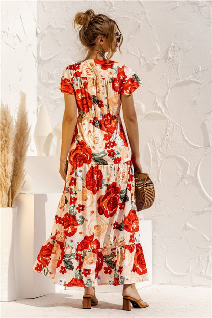 CD | "Kailani" Rochie maxi elegantă de designer