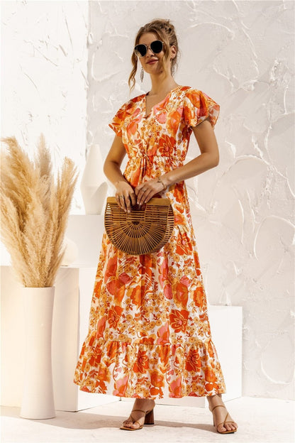 CD | "Kailani" Rochie maxi elegantă de designer