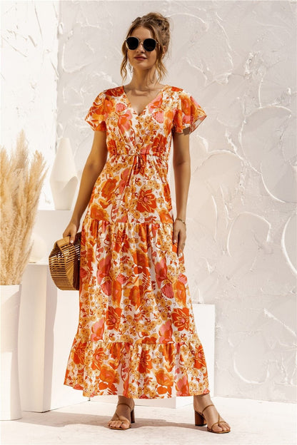 CD | "Kailani" Rochie maxi elegantă de designer