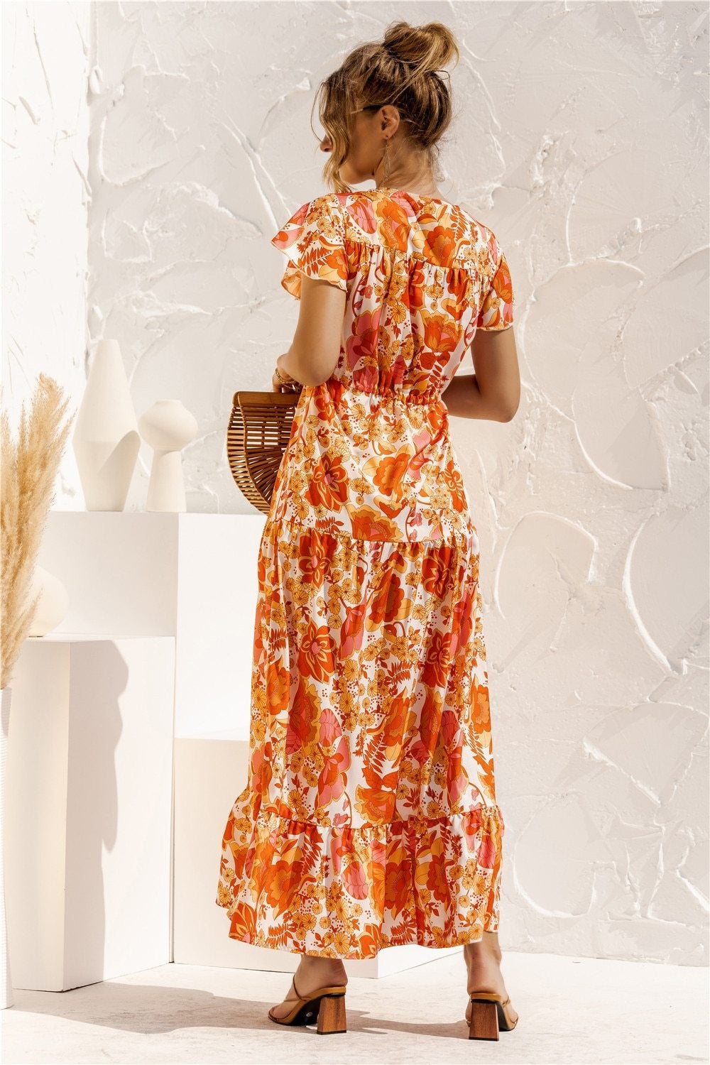 CD | "Kailani" Rochie maxi elegantă de designer