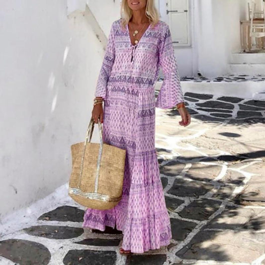 CD | "Amilia" rochie boho maxi