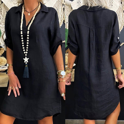 CD | "Talina" Rochie cămașă elegantă