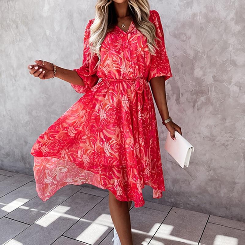 CD | "Fiorela" rochie de designer din sifon