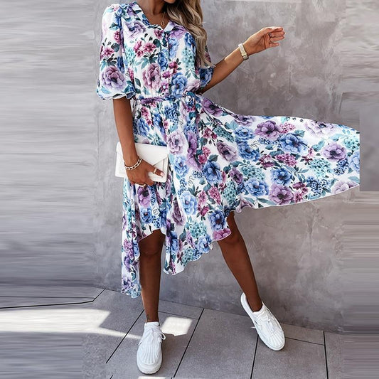CD | "Fiorela" rochie de designer din sifon