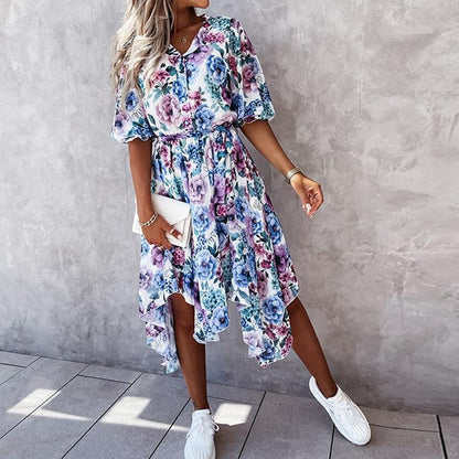 CD | "Fiorela" rochie de designer din sifon
