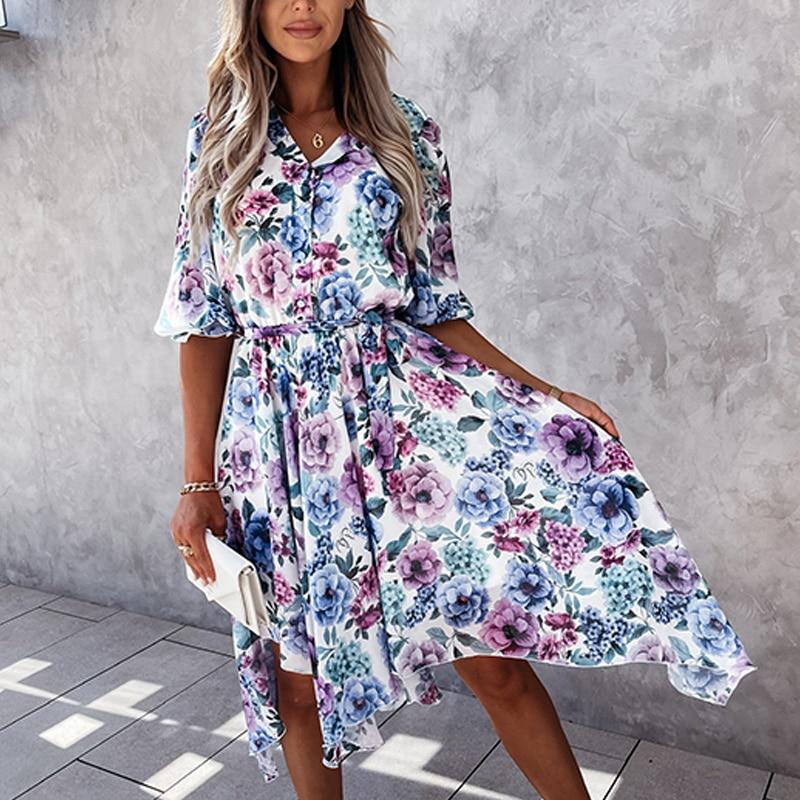 CD | "Fiorela" rochie de designer din sifon