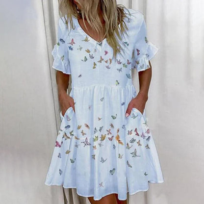 CD | "Adile" Elegant designer rochie de vară