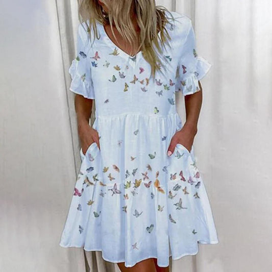 CD | "Adile" Elegant designer rochie de vară