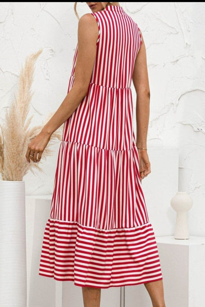 CD | "Nedda" Rochie de designer cu dungi