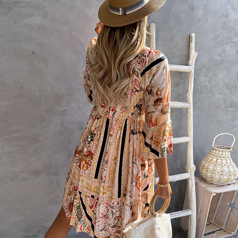 CD | "Leyla" Rochie boho