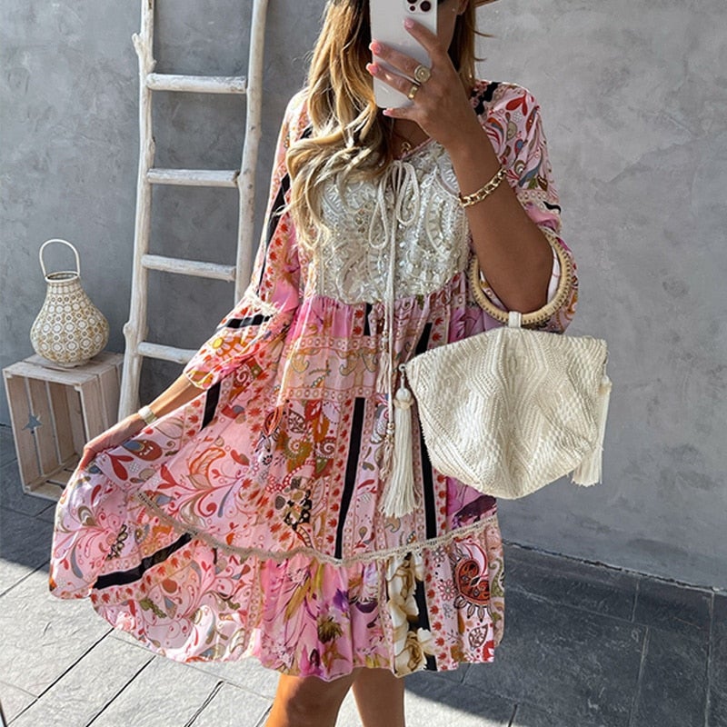 CD | "Leyla" Rochie boho