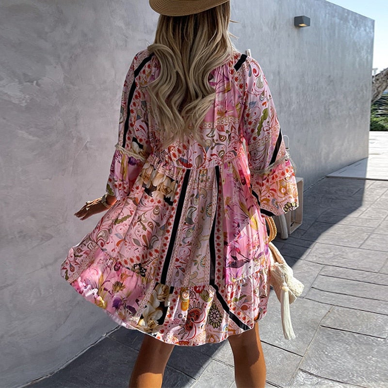 CD | "Leyla" Rochie boho
