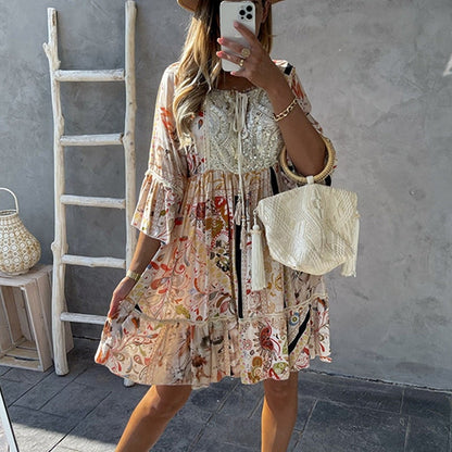 CD | "Leyla" Rochie boho