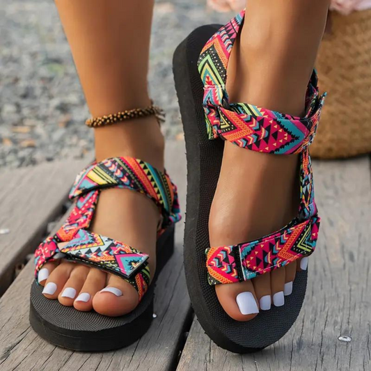 CD | | Sandale de plajă în stil boho pentru femei
