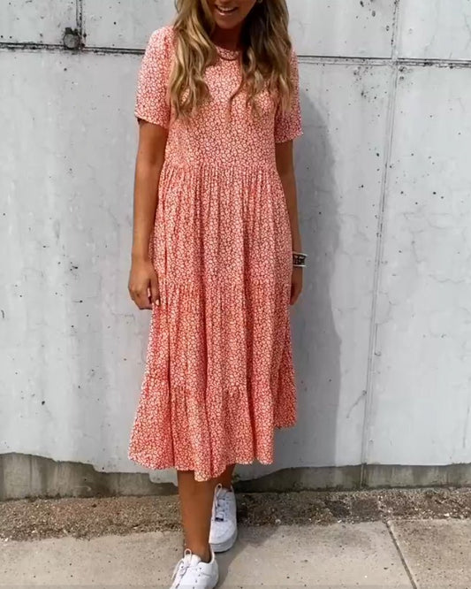 CD | Mira | Rochie midi înflorată